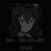 Pain Slowed Three Days Grace