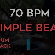 70 Bpm Simple Straight Beat Drum Track