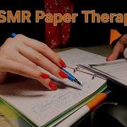 Asmr Paper Therapy Writing Sorting Unintelligible Whisper No Talking