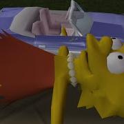 The Simpsons Hit Run Car Drives His Lisa