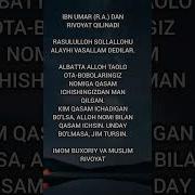 Oila Uchun Hadislar