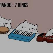 Bongo Cat Ariana Grande 7 Rings Cat Cover