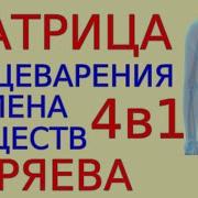 Матрица Гаряева Для Обмена Веществ И Жкт