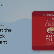 Anne Tyler Dinner At The Homesick Restaurant Audiobook