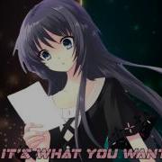 No Resolve What You Wanted Nightcore