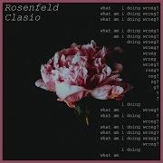 Clasio X Rosenfeld What Am I Doing Wrong