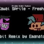 Kawai Sprite Fresh Emanator Chiptune Remix Friday Night Funkin Old Version