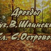Вы Слыхали Как Поют Дрозды Минус