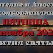 Евангелие Дня 1 Ноября 2024