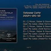 Cj Mover Sieber Stavnstrup Feat Angel Open My Gates Waterfox Remix Tecnomind Music