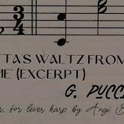 Puccini Musetta S Waltz Harp
