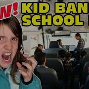 Temper Tantrum Misees School Bus