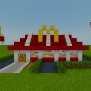 Minecraft Tutorial How To Make A Mcdonald S Restaurant 2019 City