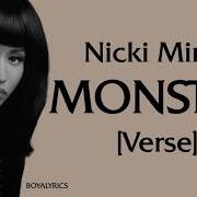 Nicki Minaj Monster