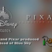 Walt Disney Pictures Pixar Animation Studios Logo Little Variant