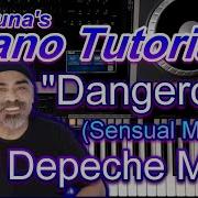 Depeche Mode Dangerous Piano