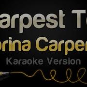 Sabrina Carpenter Sharpest Tool Karaoke