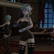Genshin Impact Eula Transparent Dress Up
