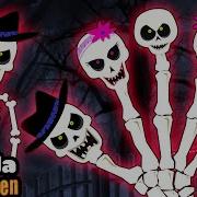 Hoolpa Halloween Skeleton Finger Family