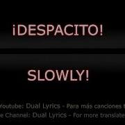 English Spanish Lyrics Luis Fonsi Despacito