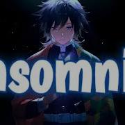 Nightcore Insomnia Lyrics