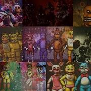 Fnaf All Anlmatronics 2018