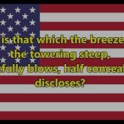 National Anthem Lyrics