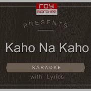 Singer Amirjamal Kaho Na Kaho Минус