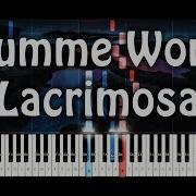 Lacrimosa Stumme Worte Piano Cover