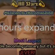 Mr Incredible Unscary Scary All Stars 2 Hours