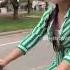 Foreign Road ல Cycle ஓட ட ய Trisha Speed ச ம ம அள ள த