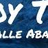 Halle Abadi BOYTOY Lyrics