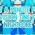 Nightcore Just A Minute More For Daddy Mommy B Day Behind The Edits