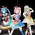 MMD Niccori Survey Team Theme Mirrored Dance Practice Ver Wonderlands X Showtime