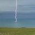 Rare Footage Shows Moment Lightning Bolt Slams Into The Sea Off The English Coast SWNS