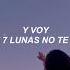 Nicki Nicole 7 Lunas LETRA
