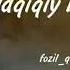 Haqiqy Baxt Soadat Fozil Qori