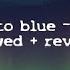 Green To Blue 1hour Slowed Reverb For Meditation Study Ambience Relaxation Writing And Focus