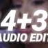 34 35 Ariana Grande Edit Audio