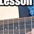 Never Going Back Again GUITAR LESSON Fleetwood Mac W Tabs