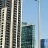 Dubai Street Views Skyscrapers Drive Marasi Drive To Sheikh Zayed Road