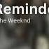 A Weeknd Playlist Part 5