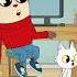 The Cat Can T Get Into The Toilet Animation Meme Shorts