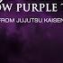 Gojo Satoru Hollow Purple Theme From Jujutsu Kaisen