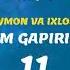 KAM GAPIRISH IYMON VA IXLOS Anvar Qori Tursunov 11