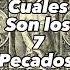 Sabías Cuáles Son Los 7 Pecados Capitales Dios Jesucristo Parati Creyentes Biblia Cristiana