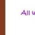 Sabrina Carpenter All We Have Is Love Lyrics