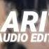 Clarity Zedd Ft Foxes Edit Audio