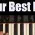 Undertale OST 3 Your Best Friend Piano Cover By Amosdoll
