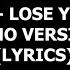 Eminem Lose Yourself Demo Version Lyrics